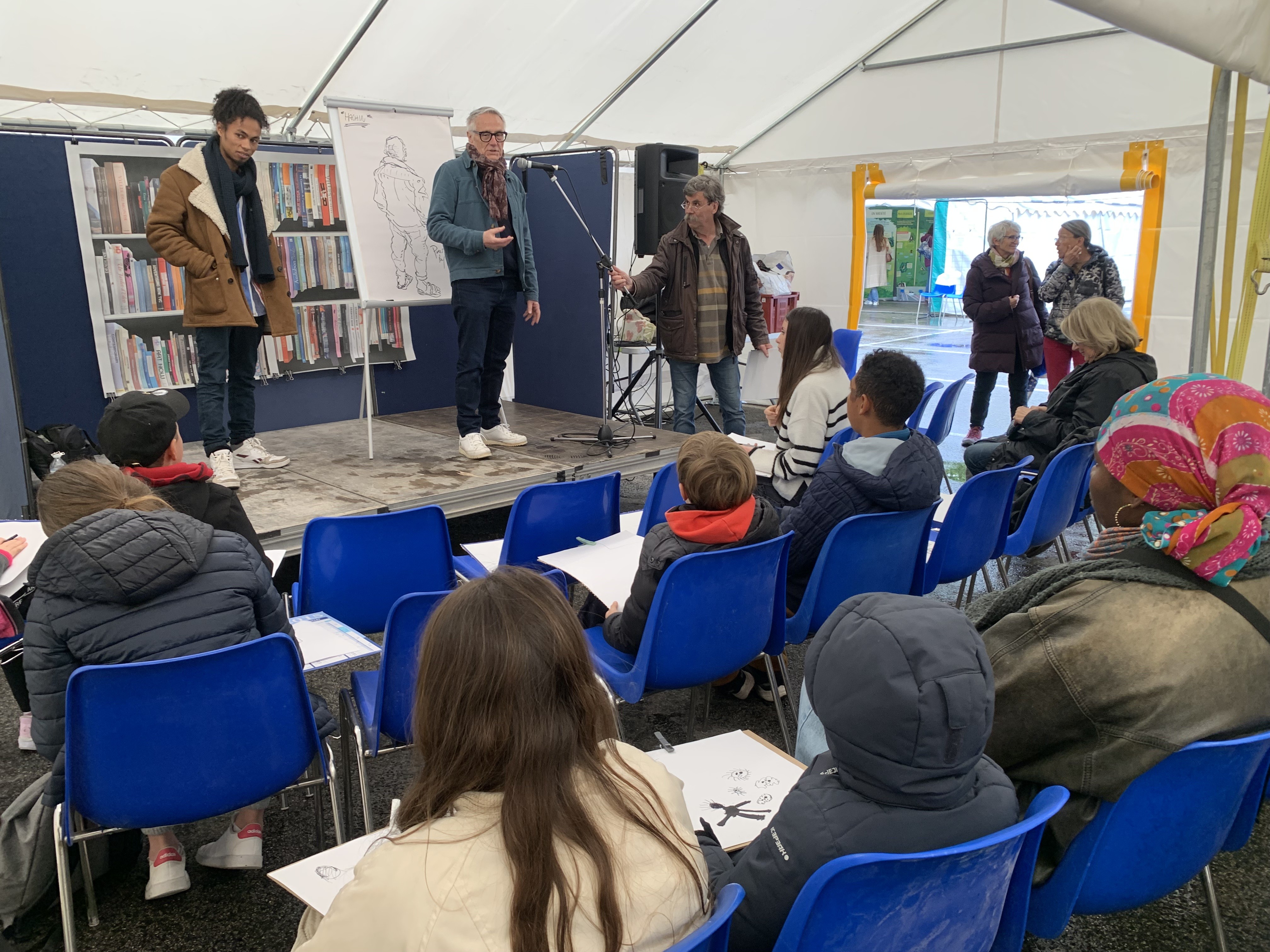 Atelier manga avec Hachin